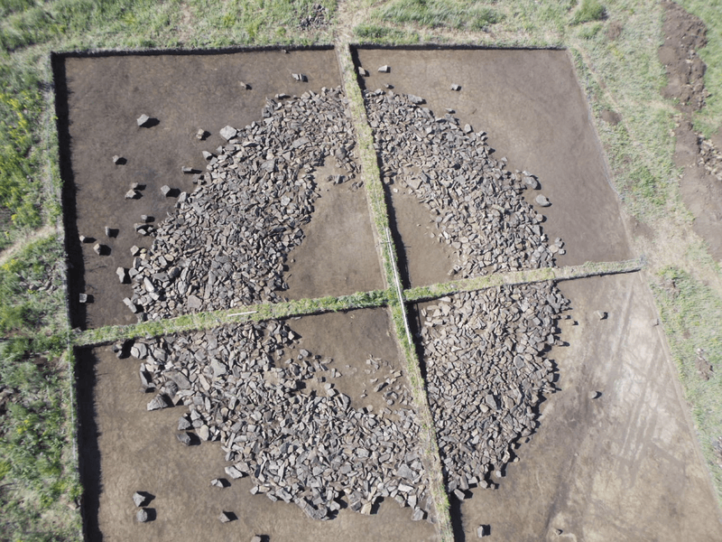 Объект 1 могильника Оргу-Хову 2.