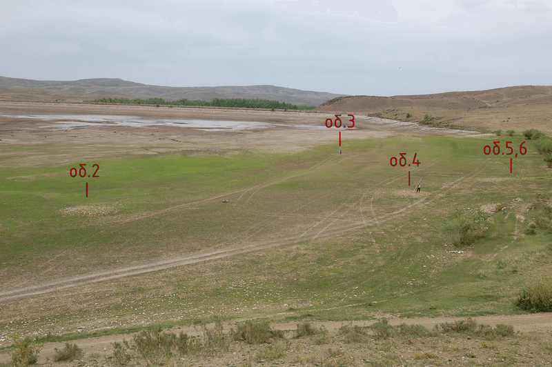 Курганы могильника Бай-Даг