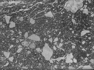 Микрофотография шлифа керамики