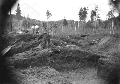 Северная стенка траншеи А