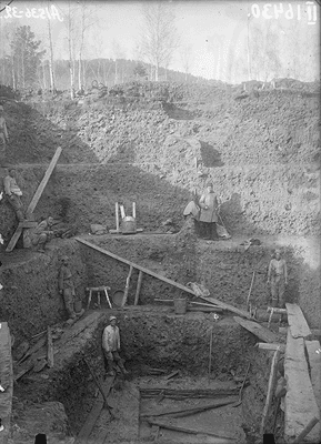 Общий вид раскопа после окончания работ.