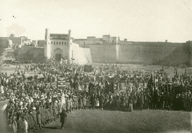 Митинг в Бухаре. 1933 г.