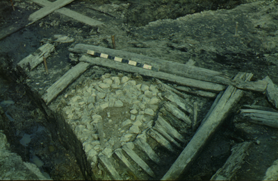 Хлебная печь (около 910 г.). Из раскопок 1979 г.